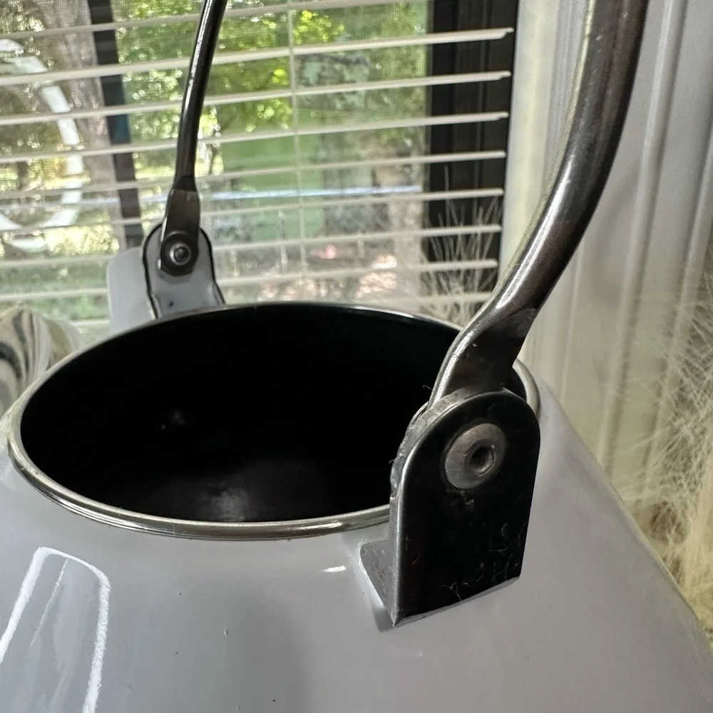 Vintage Enamel Kettle